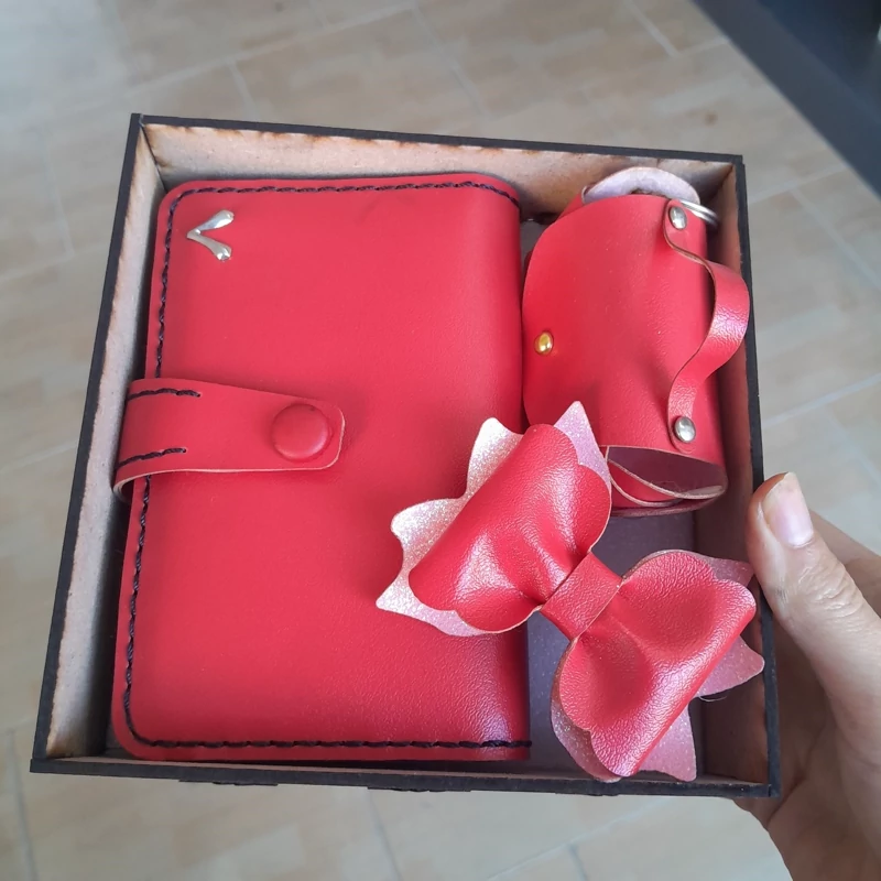 ست کیف اینه اویز سنجاق کیف کارت اویز