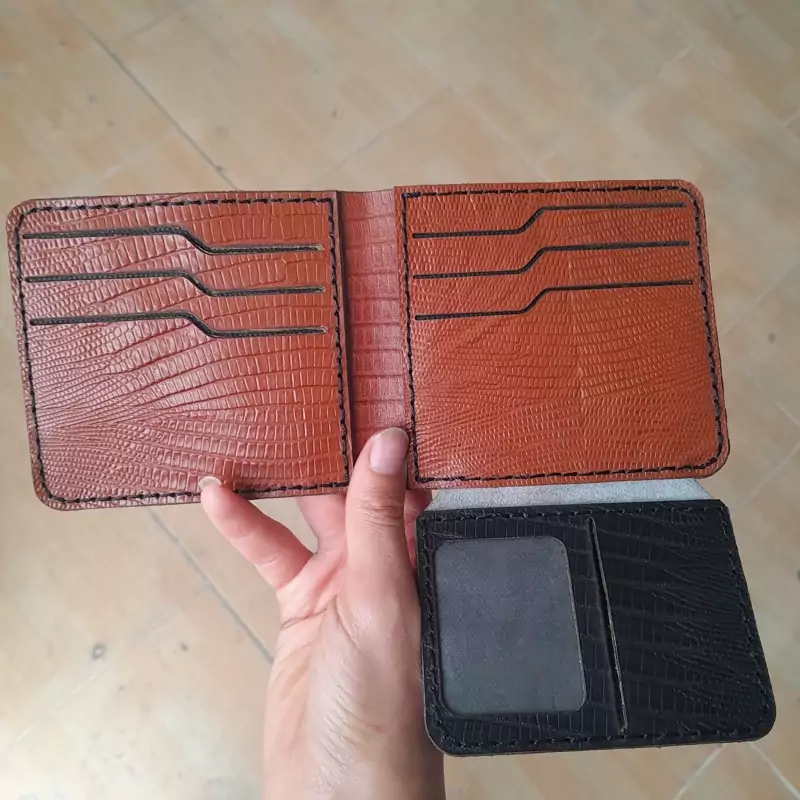 کیف پول جیبی چرم گاوی